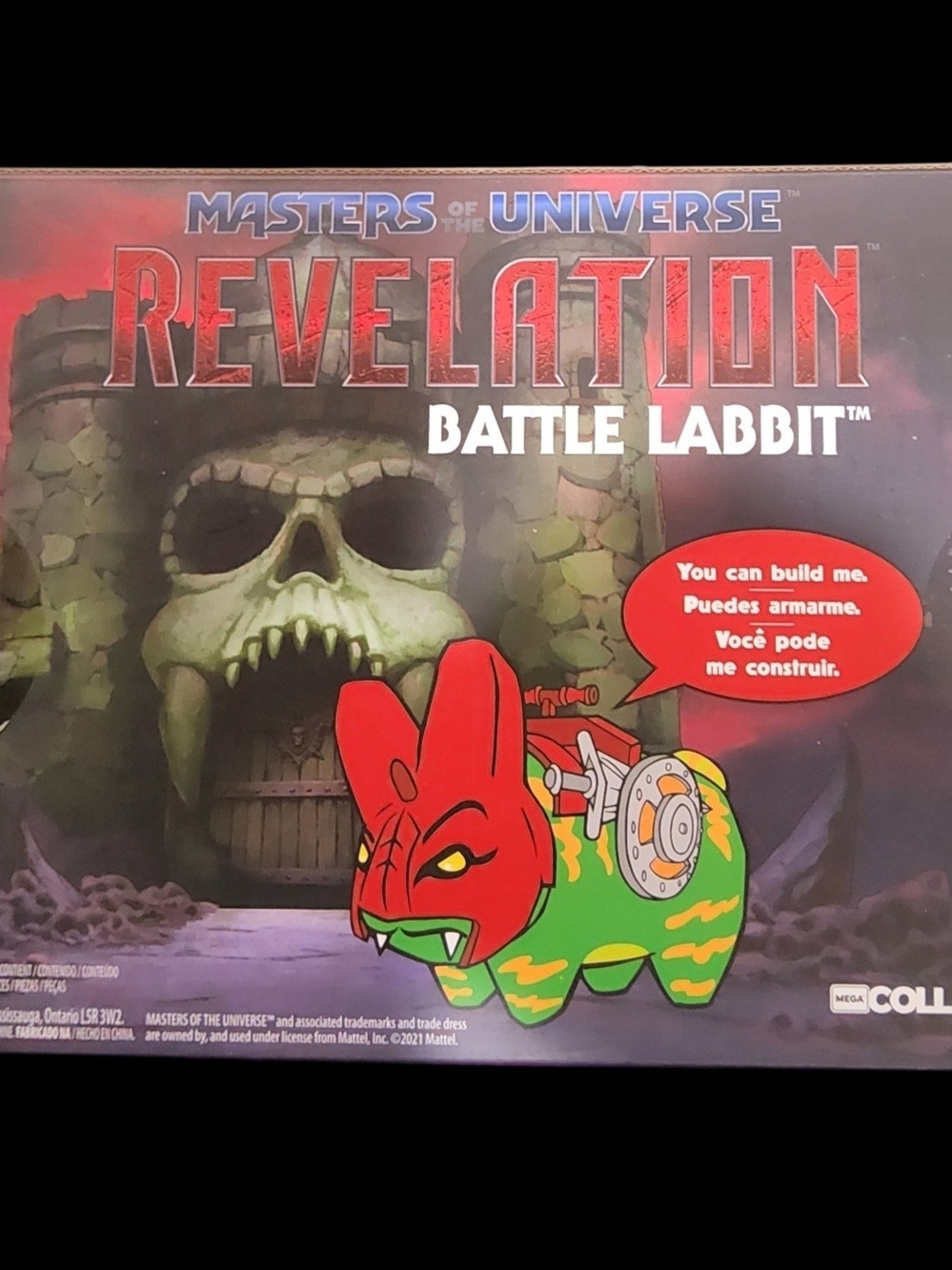 2021 SDCC EXCLUSIVE Masters of the Universe Revelation Battle Labbit